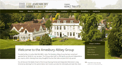 Desktop Screenshot of amesburyabbey.com